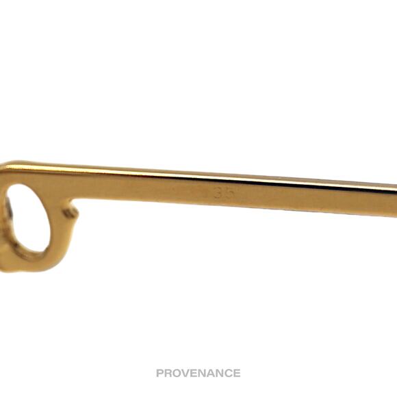 🔴 Cartier Panthere MM Sunglasses - Gold Brown 56 - Picture 11 of 13